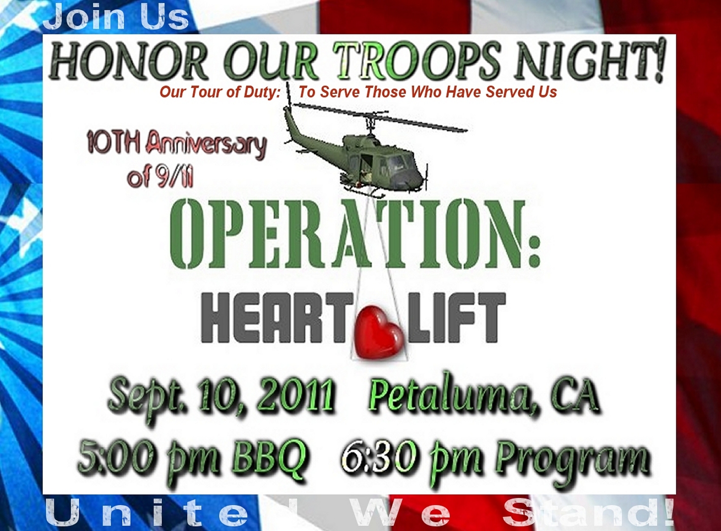 Join Us for a Worthy Tribute!